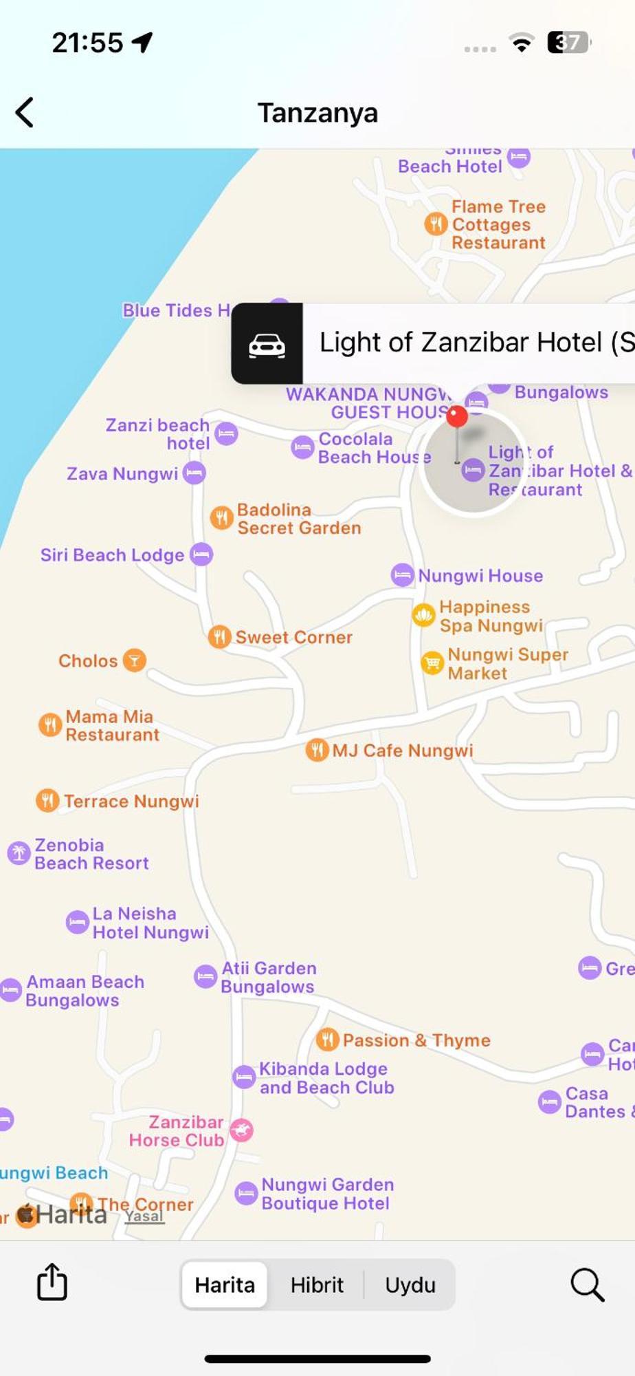 Light Of Zanzibar Hotel Nungwi Ngoại thất bức ảnh